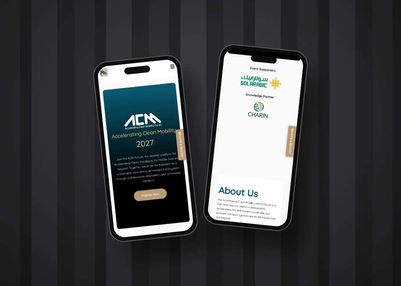 ACM Forum on a phone